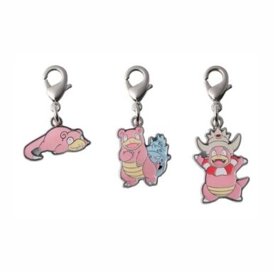 POKEMON CENTER LLAVERO METAL SET SLOWPOKE