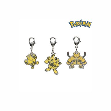 POKEMON CENTER LLAVERO METAL SET ELECTABUZZ - 3