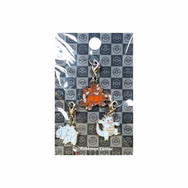 POKEMON CENTER LLAVERO METAL SET RHYHORN - 2
