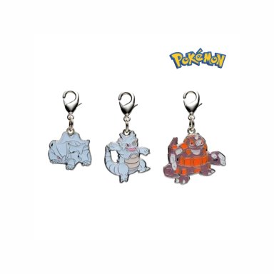 POKEMON CENTER LLAVERO METAL SET RHYHORN - 3