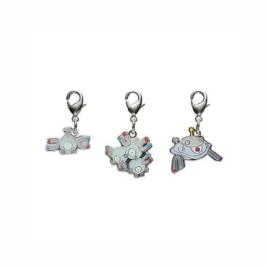 POKEMON CENTER LLAVERO METAL SET MAGNEMITE