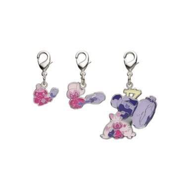 POKEMON CENTER LLAVERO METAL SET TINKATINK