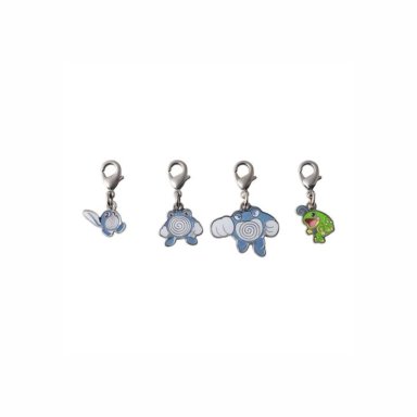 POKEMON CENTER LLAVERO METAL SET POLIWAG