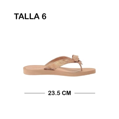 SANDALIA GUESS TUTA5 GOLD 710 DAMA TALLA 6 - 2