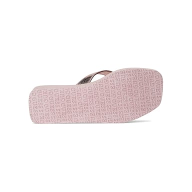 SANDALIA GUESS ELOWEN LIGHT PINK DAMA TALLA 5 - 4