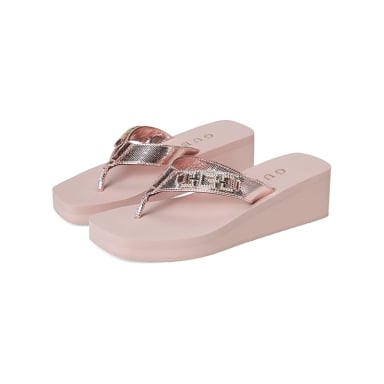 SANDALIA GUESS ELOWEN LIGHT PINK DAMA TALLA 5 - 6