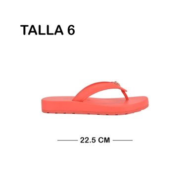 SANDALIA GUESS DAMA CANDRY ORANGE TALLA 6 - 2