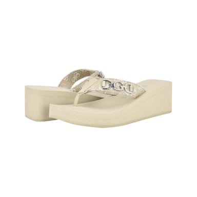SANDALIA GUESS EDANY TAUPE DAMA TALLA 6 - 6
