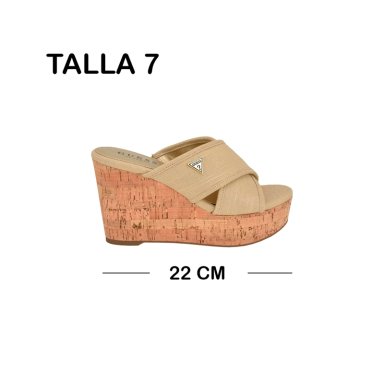 SANDALIA GUESS DAMA CLOYS WEDGE TALLA 7 - 2