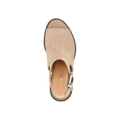 SANDALIA TOMMY HILFIGER FINEYA TAUPE DAMA TALLA 6 - 3