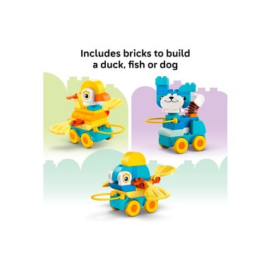 LEGO DUPLO TOWN 3 IN 1 ANIMALS ON WHEELS 10448 - 6