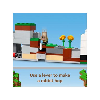 LEGO MINECRAFT THE RANCH RABBIT ZOMBIE 21181 - 3