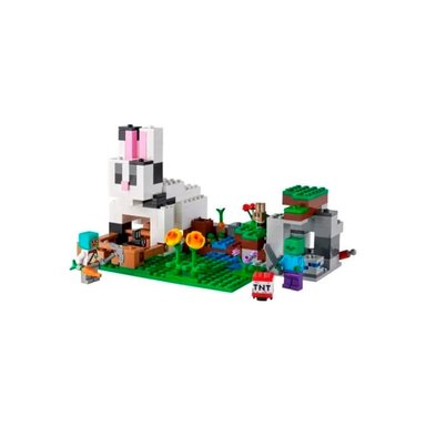 LEGO MINECRAFT THE RANCH RABBIT ZOMBIE 21181 - 4