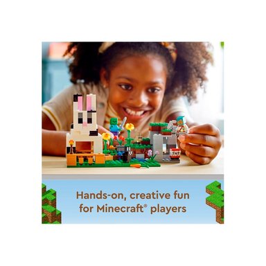 LEGO MINECRAFT THE RANCH RABBIT ZOMBIE 21181 - 6