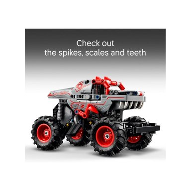 LEGO TECHNIC MONSTER THUNDERROARUS PULL BACK TRUCK 42200 - 4