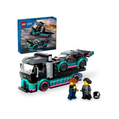 LEGO CITY RACE CAR AND CAR CARRIER TRUCK 60406 - 1