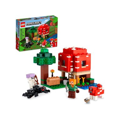 LEGO MINECRAFT THE MUSHROOM HOUSE BUILDING 21179 - 1