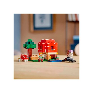 LEGO MINECRAFT THE MUSHROOM HOUSE BUILDING 21179 - 2