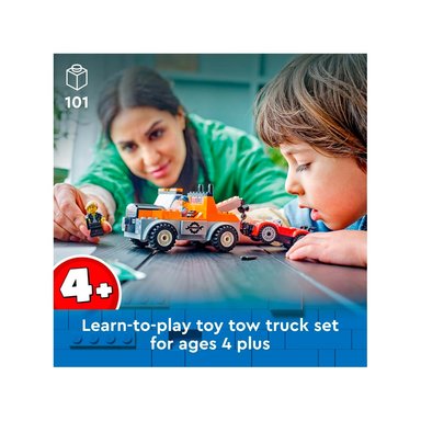 LEGO CITY TOW TRUCK AND SPORTS CAR REPAIR 60435 - 3
