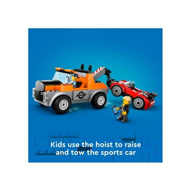 LEGO CITY TOW TRUCK AND SPORTS CAR REPAIR 60435 - 4