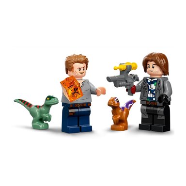 LEGO JURASSIC WORLD ATROCIRAPTOR DINOSAUR BIKE CHASE 76945 - 4