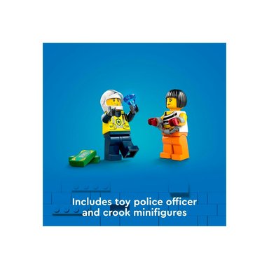 LEGO CITY POLICE CAR AND MUSCLE CAR CHASE 60415 - 5