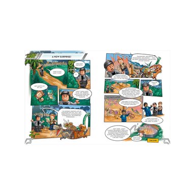 LEGO JURASSIC WORLD DINO LAB SECRETS LIBRO CON ACTIVIDADES - 4