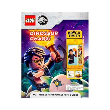LEGO JURASSIC WORLD DINOSAUR CHAOS LIBRO DE ACTIVIDADES - 1