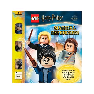 LEGO HARRY POTTER MAGICAL DEFENDERS LIBRO CON ACTIVIDADES