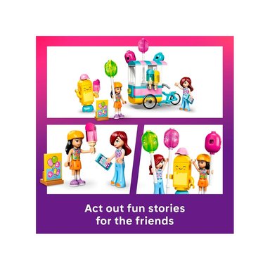 LEGO FRIENDS ICE CREAM BALLOON STAND 42692 - 4