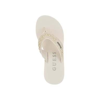SANDALIA GUESS DAMA SILUS WHITE TALLA 6 - 3