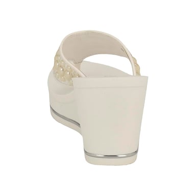 SANDALIA GUESS DAMA SILUS WHITE TALLA 6 - 4