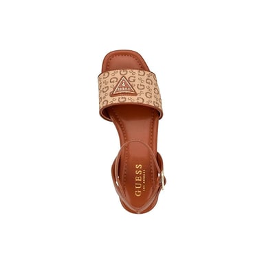 SANDALIA GUESS DAMA HAZENS LIGHT BROWN TALLA 5 - 3