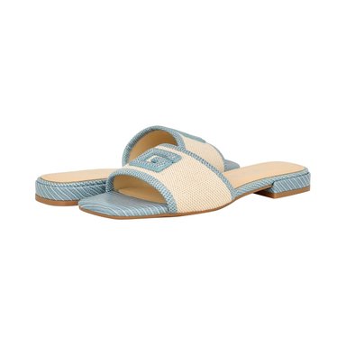 SANDALIA GUESS DAMA TAMPA BLUE TALLA 5 5 - 6