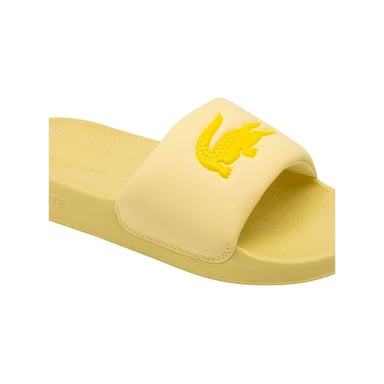 SANDALIAS LACOSTE FRAISIER Y CROCO DAMA YELLOW TALLA 6 - 6