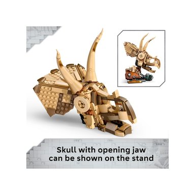 LEGO JURASSIC WORLD DINOSAUR FOSSILS TRICERATOPS 76969 - 4