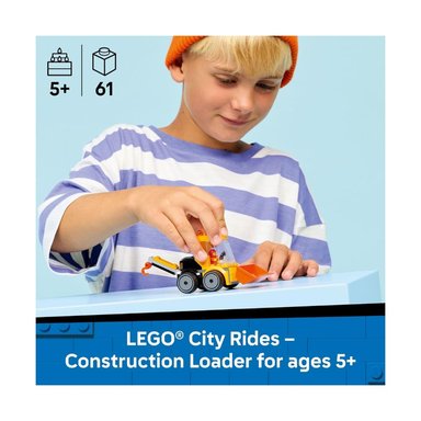 LEGO CITY RIDES CONSTRUCTION LOADER 60483 - 2