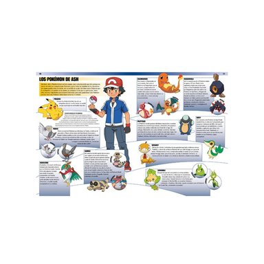 POKEMON LIBRO ENCICLOPEDIA MONTENA EN ESPAÑOL - 3
