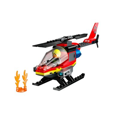 LEGO CITY FIRE RESCUE HELICOPTER 60411 - 5