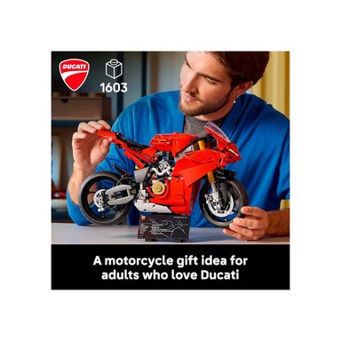 LEGO TECHNIC DUCATI PANIGALE V4 S MOTORCYCLE 42202 - 2