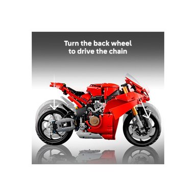 LEGO TECHNIC DUCATI PANIGALE V4 S MOTORCYCLE 42202 - 5