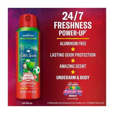 DESODORANTE CORPORAL OLD SPICE SIN ALUMINIO DE HOMBRE YOSHI - 2