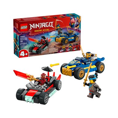 LEGO NINJAGO ROGUE VS DRIX RACE CAR 71840 - 1