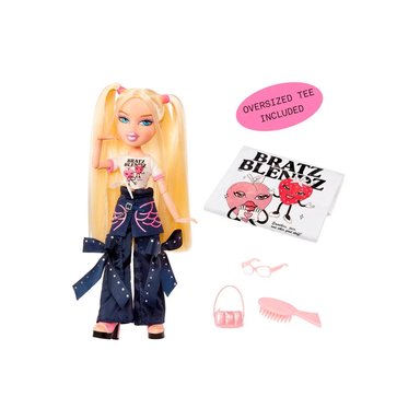 MUÑECA BRATZ STYLIN CLOE CON ACCESORIOS Y CAMISETA - 2