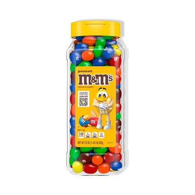 FRASCOS DE CARAMELOS DE CACAHUETE M M 652 GRAMOS - 1
