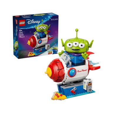 LEGO DISNEY TOY STORY ALIEN WITH PIZZA PLANET ROCKET 43307 - 1