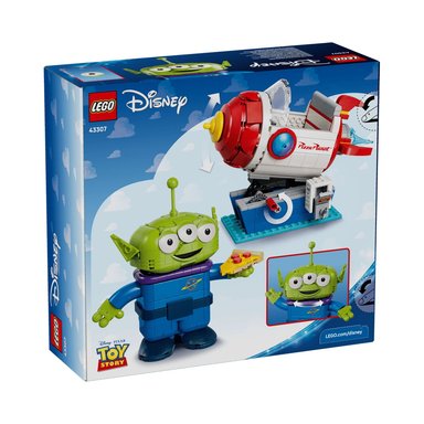LEGO DISNEY TOY STORY ALIEN WITH PIZZA PLANET ROCKET 43307 - 6