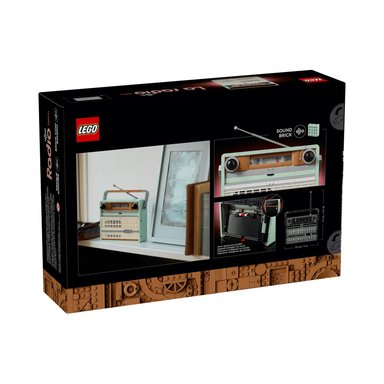 LEGO ICONS RETRO RADIO HOME DECOR 10334 - 6