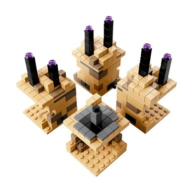 LEGO MINECRAFT MICRO WORLD THE END 21107 - 3