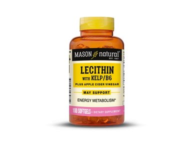 LECITINA KELP B6 - MASON NATURAL - (100 SOFTG)